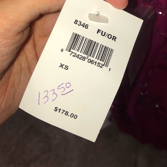 Asymmetrical party dress - Picture 5 of 7